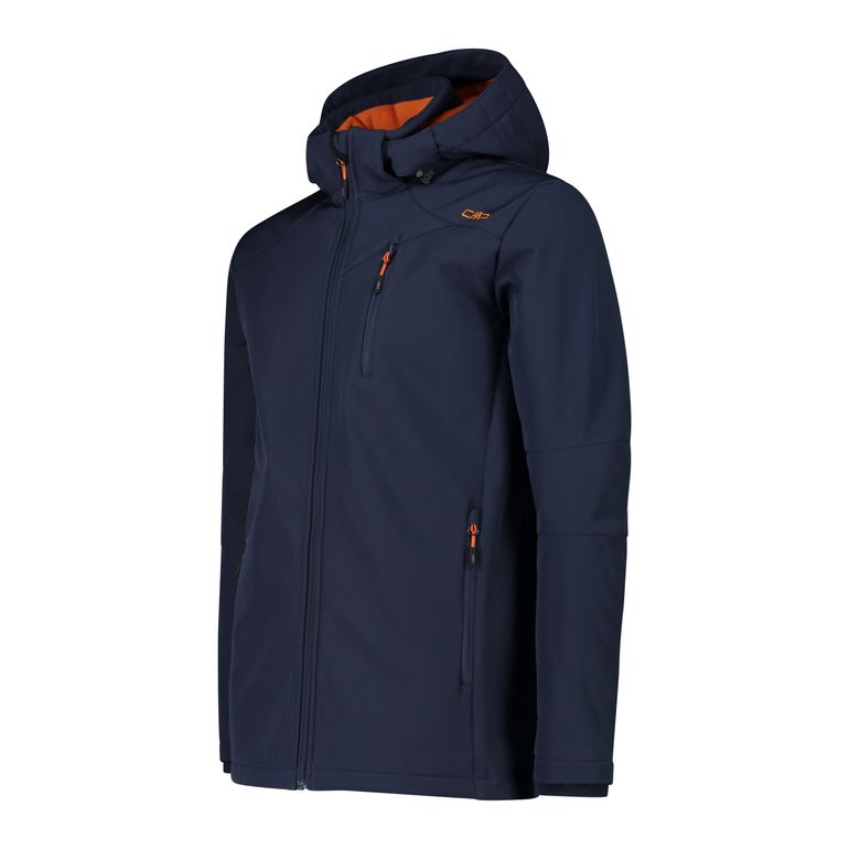 CMP MAN JACKET ZIP HOOD Herren Softshelljacke
